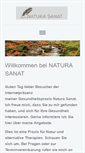 Mobile Screenshot of naturasanat.ch